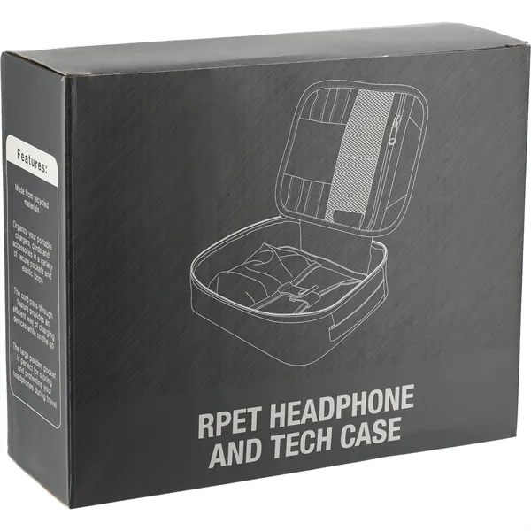 RPET Headphone and Tech Case - RPET Headphone and Tech Case - Image 6 of 6