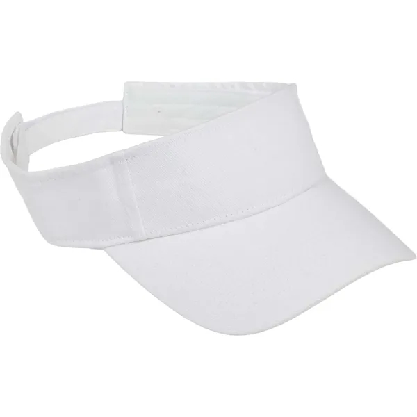 Recycled Cotton Twill Visor - Unisex - Recycled Cotton Twill Visor - Unisex - Image 13 of 13
