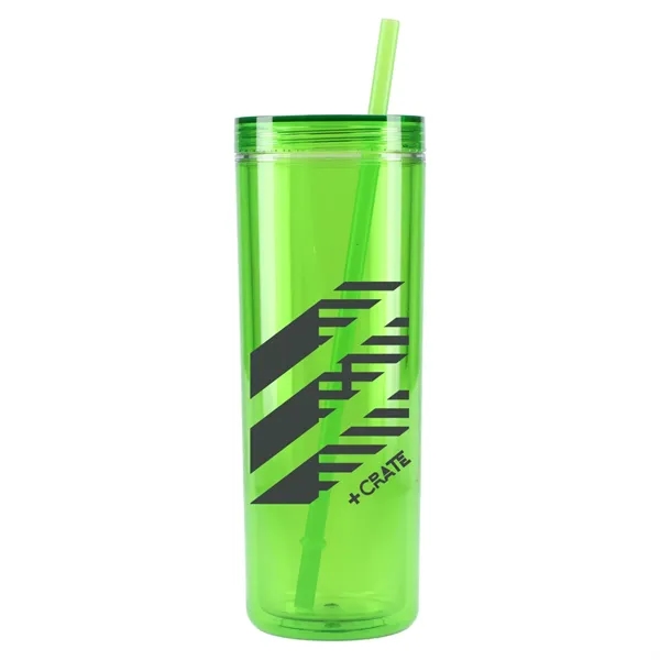 Chroma Recycled Acrylic Straw Tumbler 16oz - Chroma Recycled Acrylic Straw Tumbler 16oz - Image 12 of 22