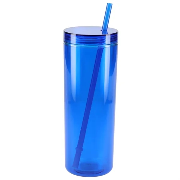 Chroma Recycled Acrylic Straw Tumbler 16oz - Chroma Recycled Acrylic Straw Tumbler 16oz - Image 7 of 22
