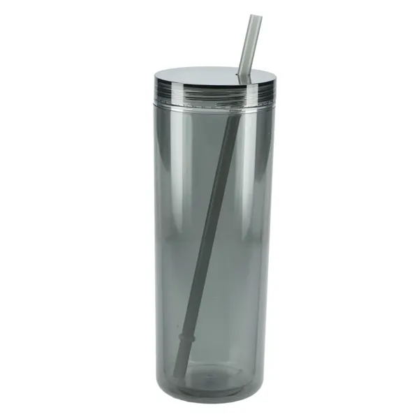Chroma Recycled Acrylic Straw Tumbler 16oz - Chroma Recycled Acrylic Straw Tumbler 16oz - Image 4 of 22