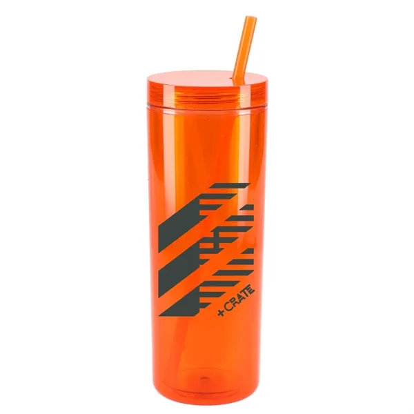 Chroma Recycled Acrylic Straw Tumbler 16oz - Chroma Recycled Acrylic Straw Tumbler 16oz - Image 16 of 22
