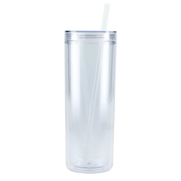 Chroma Recycled Acrylic Straw Tumbler 16oz - Chroma Recycled Acrylic Straw Tumbler 16oz - Image 9 of 22