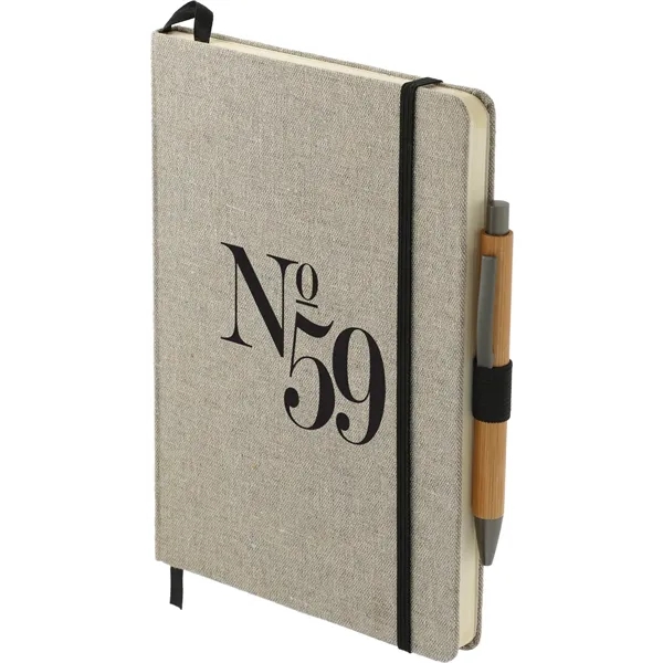 5.5" x 8.5" Recycled Cotton Bound Journal Set - 5.5" x 8.5" Recycled Cotton Bound Journal Set - Image 2 of 8