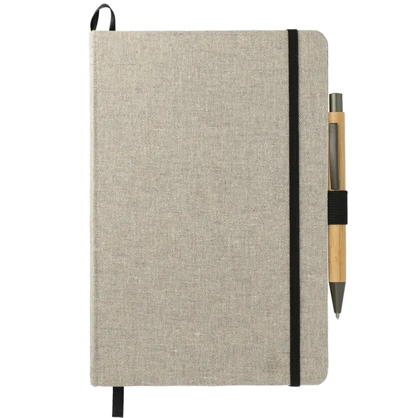 5.5" x 8.5" Recycled Cotton Bound Journal Set - 5.5" x 8.5" Recycled Cotton Bound Journal Set - Image 3 of 8