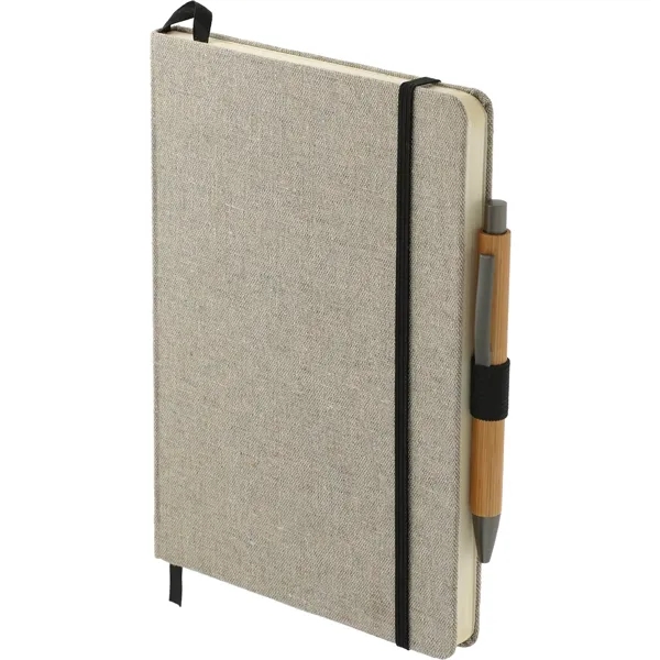 5.5" x 8.5" Recycled Cotton Bound Journal Set - 5.5" x 8.5" Recycled Cotton Bound Journal Set - Image 5 of 8