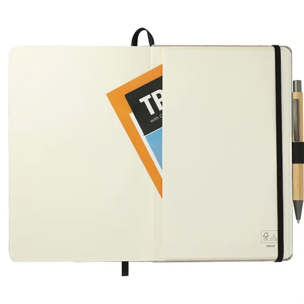 5.5" x 8.5" Recycled Cotton Bound Journal Set - 5.5" x 8.5" Recycled Cotton Bound Journal Set - Image 6 of 8