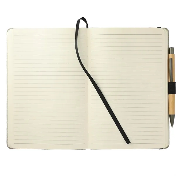 5.5" x 8.5" Recycled Cotton Bound Journal Set - 5.5" x 8.5" Recycled Cotton Bound Journal Set - Image 7 of 8
