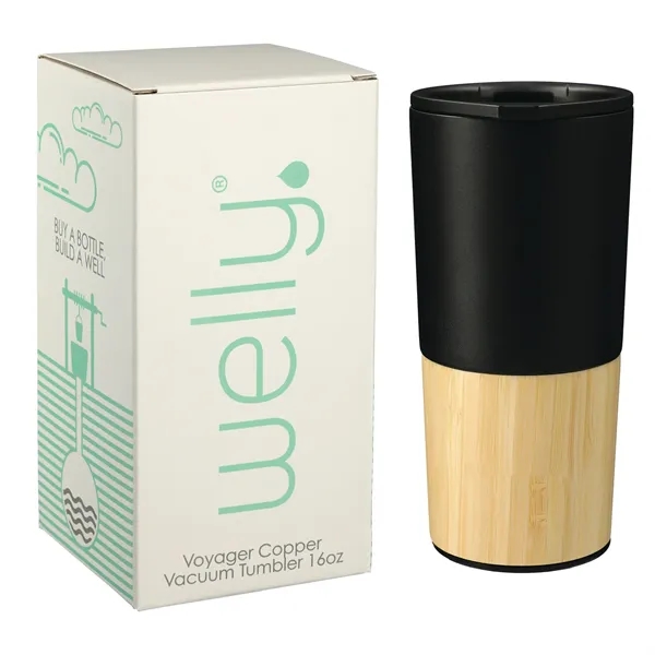 Welly® Copper Vacuum Tumbler 16oz w/ GB - Welly® Copper Vacuum Tumbler 16oz w/ GB - Image 1 of 1
