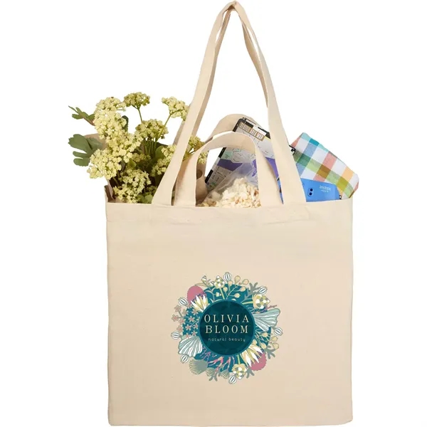 Dual Carry 6oz Organic Cotton Tote - Dual Carry 6oz Organic Cotton Tote - Image 1 of 7