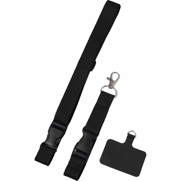 Adjustable Recycled Phone Lanyard - Adjustable Recycled Phone Lanyard - Image 2 of 31