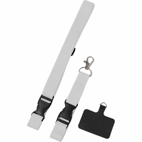 Adjustable Recycled Phone Lanyard - Adjustable Recycled Phone Lanyard - Image 22 of 31
