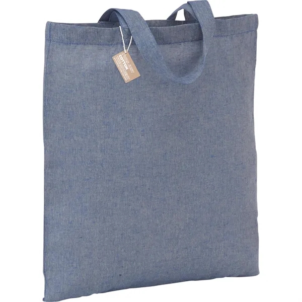 Recycled 5oz Cotton Twill Tote - Recycled 5oz Cotton Twill Tote - Image 12 of 21