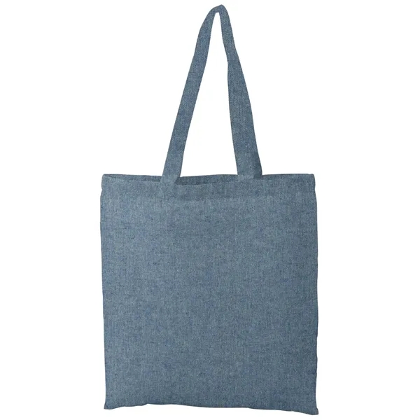Recycled 5oz Cotton Twill Tote - Recycled 5oz Cotton Twill Tote - Image 10 of 21