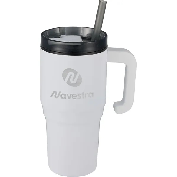 Thor 20 oz Eco-Friendly Straw Mug - Thor 20 oz Eco-Friendly Straw Mug - Image 8 of 11