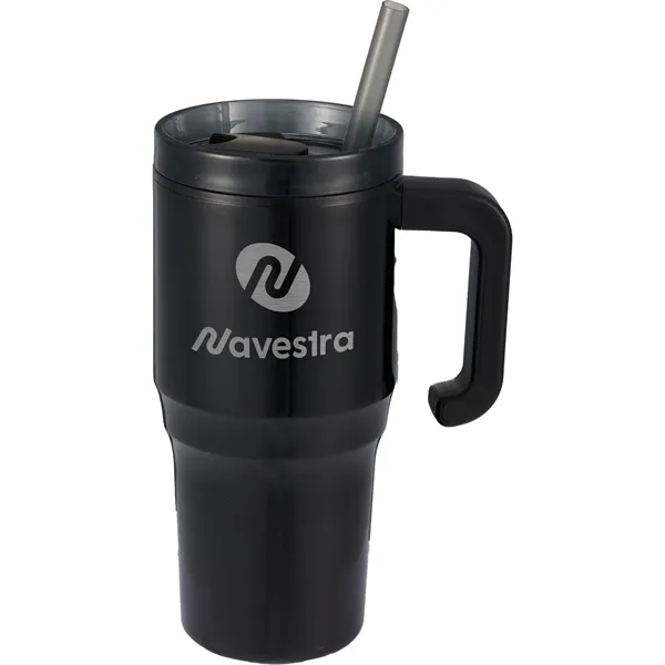 Thor 20 oz Eco-Friendly Straw Mug - Thor 20 oz Eco-Friendly Straw Mug - Image 0 of 11