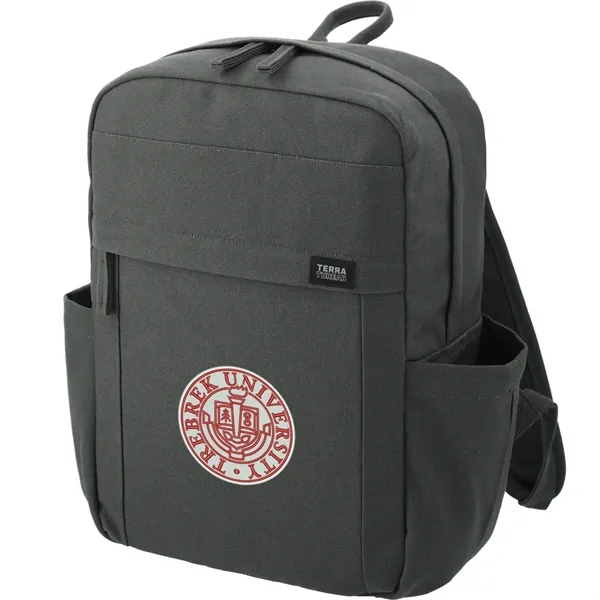 Terra Thread Fairtrade Earth 15" Computer Backpck - Terra Thread Fairtrade Earth 15" Computer Backpck - Image 3 of 14