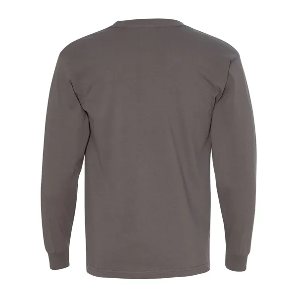 Bayside Unisex USA-Made Long Sleeve Pocket T-Shirt - Bayside Unisex USA-Made Long Sleeve Pocket T-Shirt - Image 9 of 29