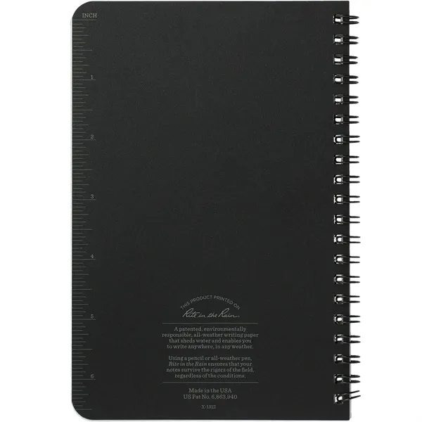 4.6'' x 7'' Rite in the Rain Side Spiral Notebook - 4.6'' x 7'' Rite in the Rain Side Spiral Notebook - Image 9 of 17