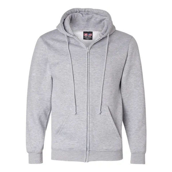 Bayside Unisex USA-Made Full-Zip Hooded Sweatshirt - Bayside Unisex USA-Made Full-Zip Hooded Sweatshirt - Image 13 of 21