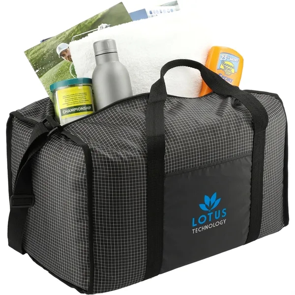 Grid Boxy Duffel - Grid Boxy Duffel - Image 5 of 7