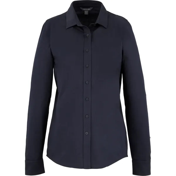 TATRA Eco Long Sleeve Knit Button Up Shirt-Women's - TATRA Eco Long Sleeve Knit Button Up Shirt-Women's - Image 5 of 22