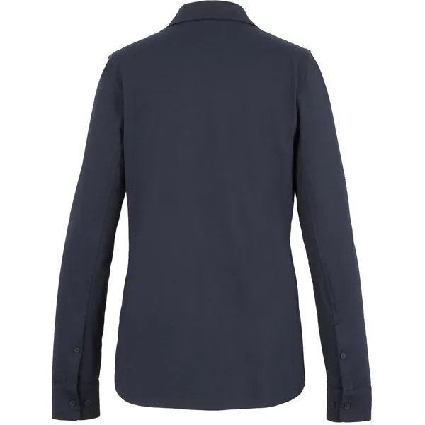 TATRA Eco Long Sleeve Knit Button Up Shirt-Women's - TATRA Eco Long Sleeve Knit Button Up Shirt-Women's - Image 7 of 22