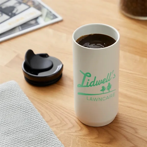 Seneca Tumbler 16oz w/ Ceramic Lid & Lining - Seneca Tumbler 16oz w/ Ceramic Lid & Lining - Image 2 of 13