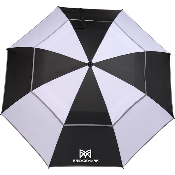 62" RPET Golf Umbrella w/ Reflective Trim - 62" RPET Golf Umbrella w/ Reflective Trim - Image 4 of 39