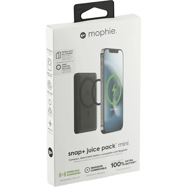 mophie® Snap+ Mini 5000 mAh Wireless Power Bank - mophie® Snap+ Mini 5000 mAh Wireless Power Bank - Image 10 of 13