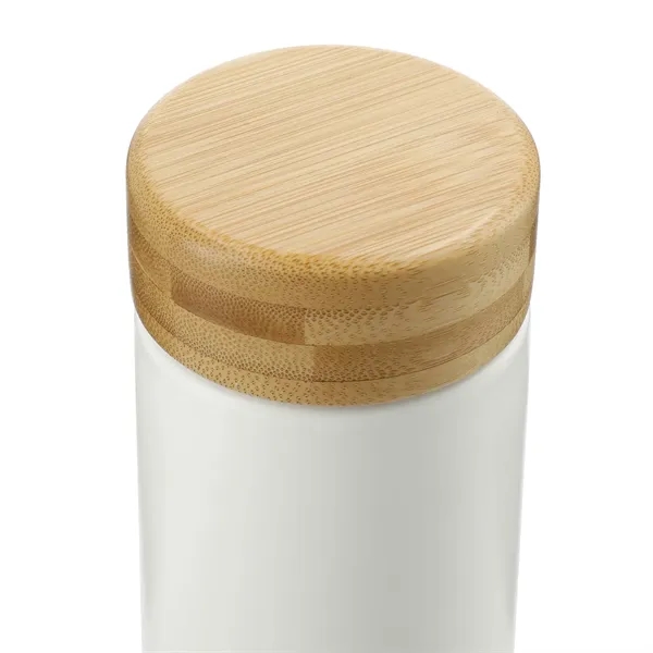 Arlo Ceramic Tumbler with Bamboo lid 11oz - Arlo Ceramic Tumbler with Bamboo lid 11oz - Image 12 of 16