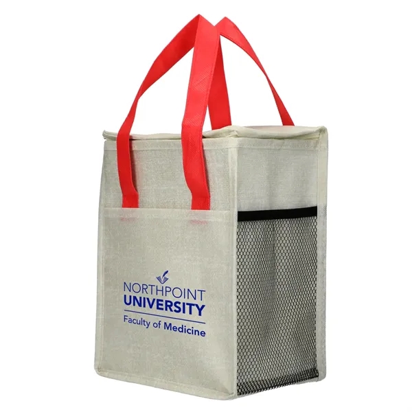 Ares Recycled Non-Woven 12 Can Cooler - Ares Recycled Non-Woven 12 Can Cooler - Image 28 of 31