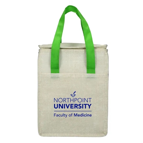 Ares Recycled Non-Woven 12 Can Cooler - Ares Recycled Non-Woven 12 Can Cooler - Image 17 of 31