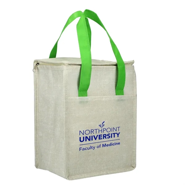 Ares Recycled Non-Woven 12 Can Cooler - Ares Recycled Non-Woven 12 Can Cooler - Image 21 of 31