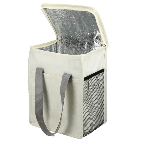 Ares Recycled Non-Woven 12 Can Cooler - Ares Recycled Non-Woven 12 Can Cooler - Image 10 of 31