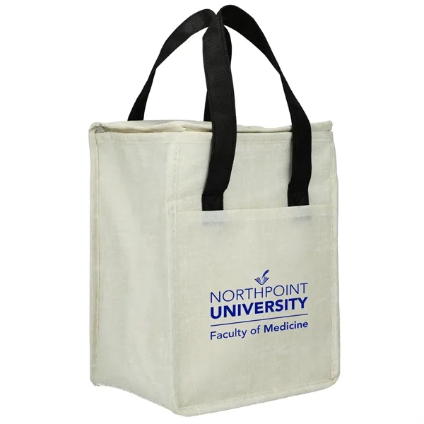 Ares Recycled Non-Woven 12 Can Cooler - Ares Recycled Non-Woven 12 Can Cooler - Image 7 of 31