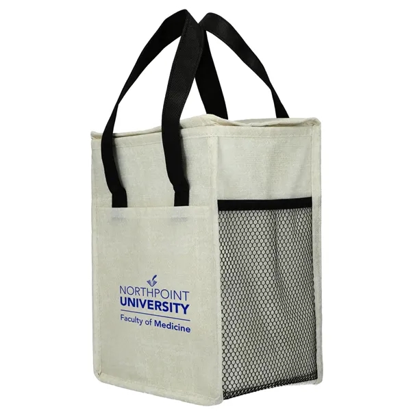 Ares Recycled Non-Woven 12 Can Cooler - Ares Recycled Non-Woven 12 Can Cooler - Image 5 of 31