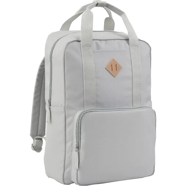 Fife Recycled 15" Laptop Backpack - Fife Recycled 15" Laptop Backpack - Image 3 of 11