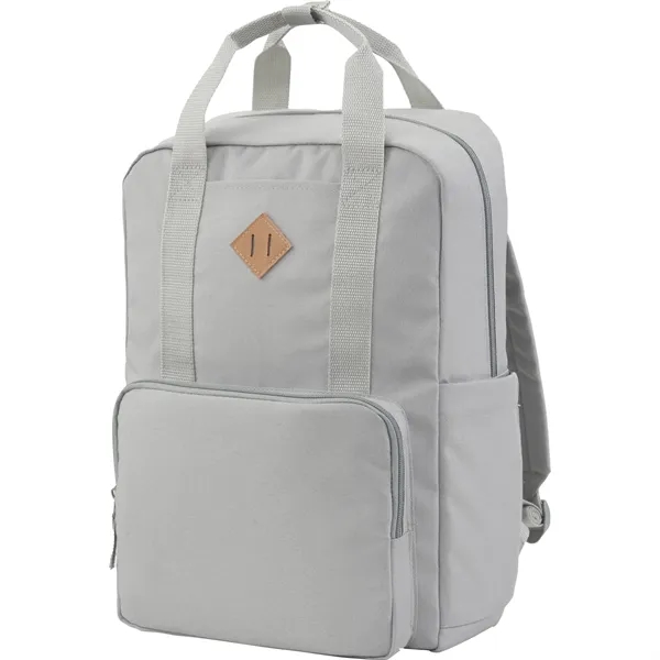 Fife Recycled 15" Laptop Backpack - Fife Recycled 15" Laptop Backpack - Image 4 of 11
