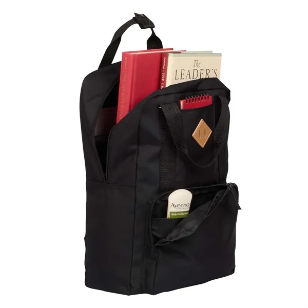 Fife Recycled 15" Laptop Backpack - Fife Recycled 15" Laptop Backpack - Image 7 of 11