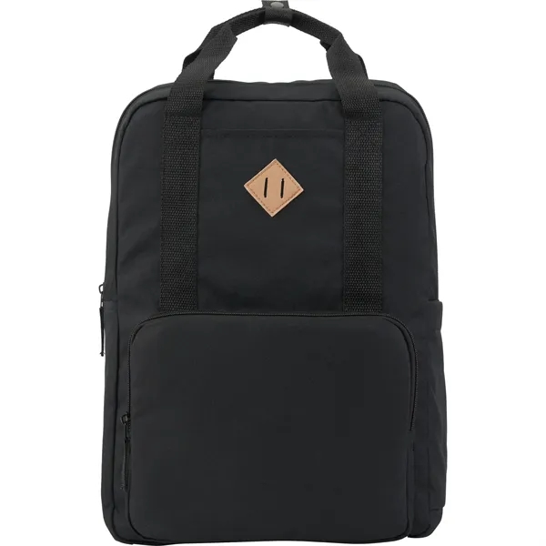Fife Recycled 15" Laptop Backpack - Fife Recycled 15" Laptop Backpack - Image 8 of 11