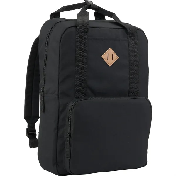 Fife Recycled 15" Laptop Backpack - Fife Recycled 15" Laptop Backpack - Image 9 of 11