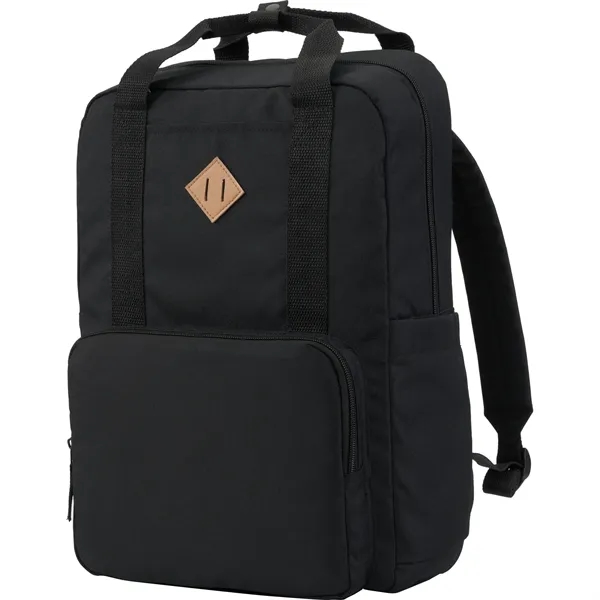 Fife Recycled 15" Laptop Backpack - Fife Recycled 15" Laptop Backpack - Image 10 of 11