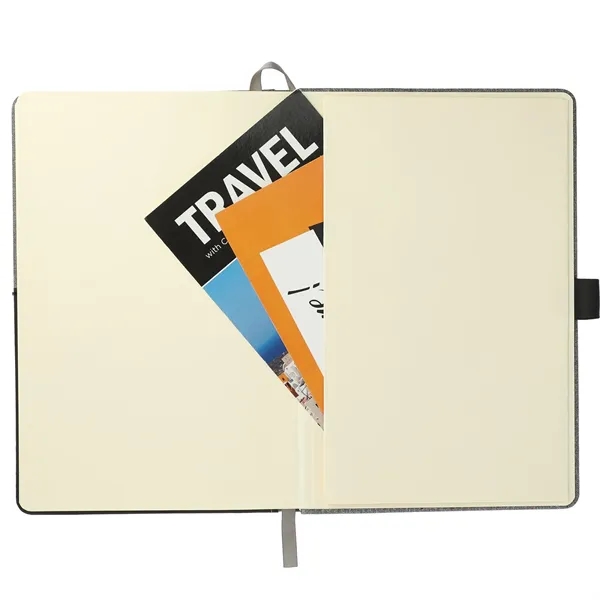 FSC® Mix 5.5" x 8.5" Siena Heathered Bound Journal - FSC® Mix 5.5" x 8.5" Siena Heathered Bound Journal - Image 3 of 3