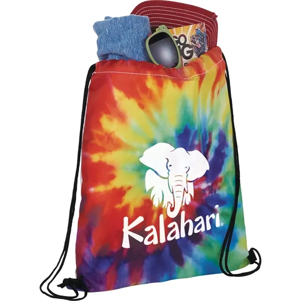 Tie Dye Drawstring Bag - Tie Dye Drawstring Bag - Image 2 of 5