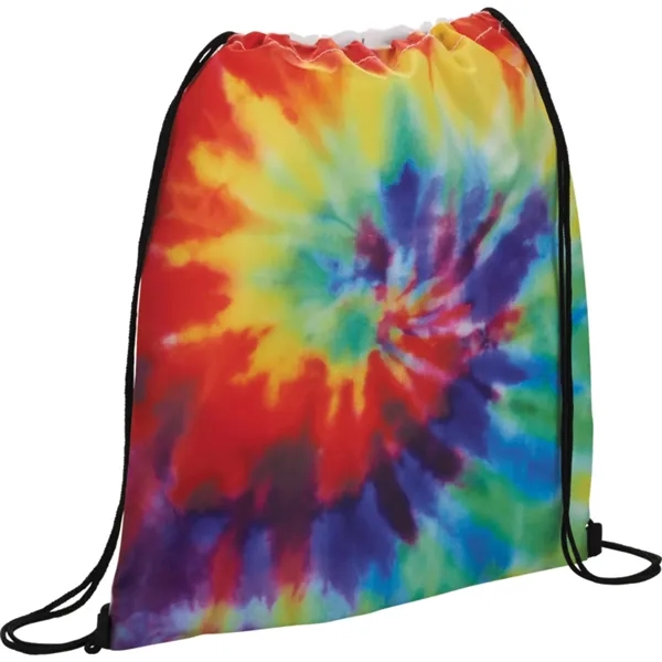 Tie Dye Drawstring Bag - Tie Dye Drawstring Bag - Image 5 of 5