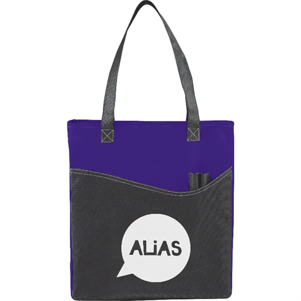 Rivers Pocket Non-Woven Convention Tote - Rivers Pocket Non-Woven Convention Tote - Image 18 of 26