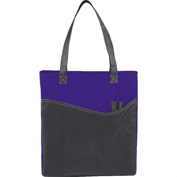 Rivers Pocket Non-Woven Convention Tote - Rivers Pocket Non-Woven Convention Tote - Image 20 of 26