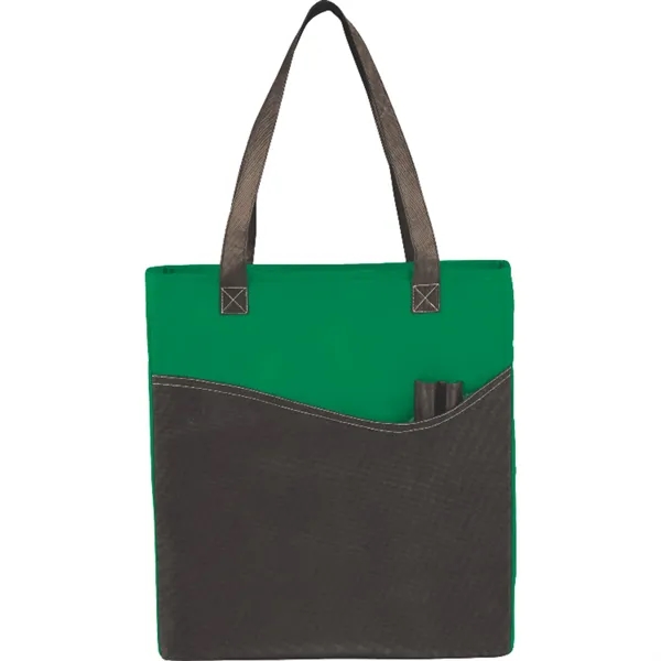 Rivers Pocket Non-Woven Convention Tote - Rivers Pocket Non-Woven Convention Tote - Image 5 of 26