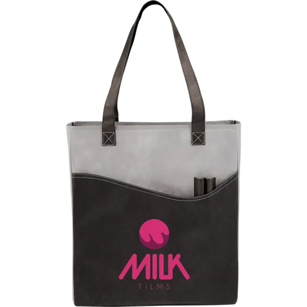 Rivers Pocket Non-Woven Convention Tote - Rivers Pocket Non-Woven Convention Tote - Image 2 of 26